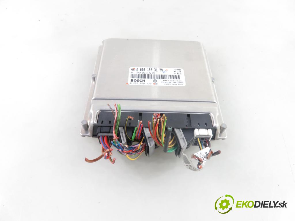 MERCEDES-BENZ KLASA A (W168) HB 2001 70,00 A 170 CDI 95 - OM 668.942 1689,00 Riadiaca jednotka Motor A0001533179 ; 0281010426