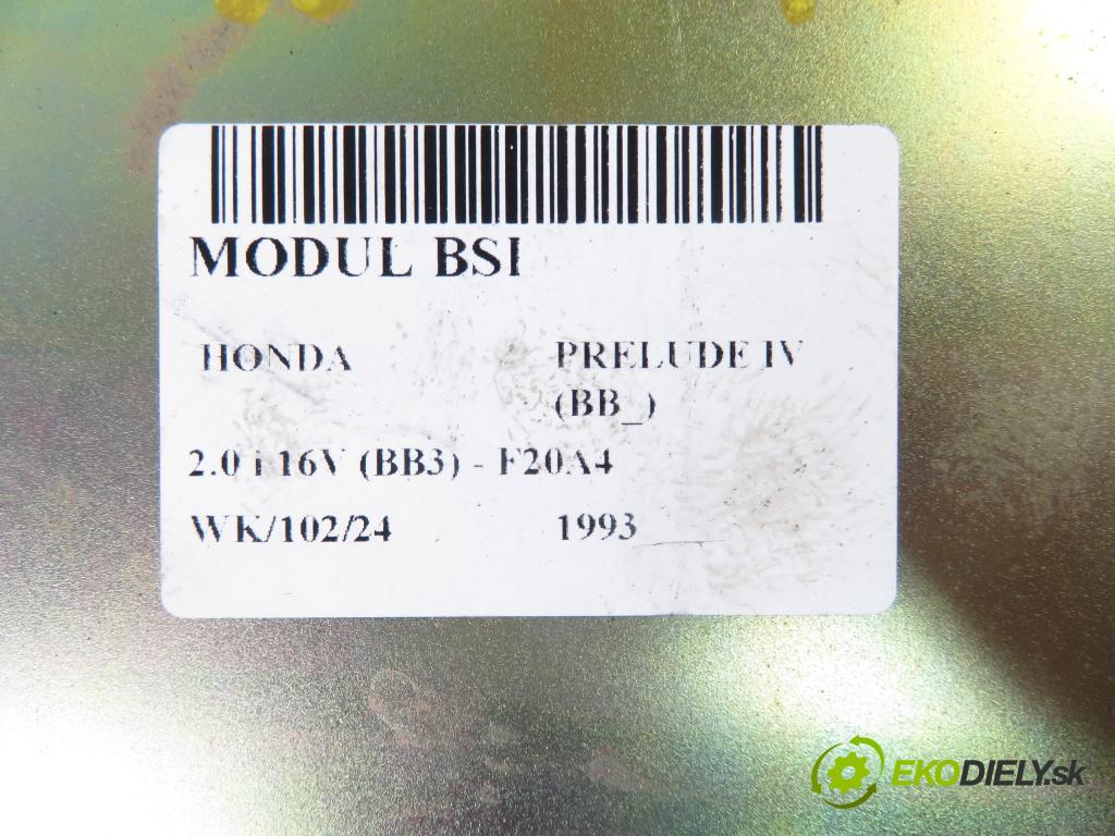HONDA PRELUDE IV (BB_) COUPE 1993 98,00 2.0 i 16V (BB3) - F20A4 1997,00 Riadiaca jednotka Motor 37820P11G00 ; 540108017