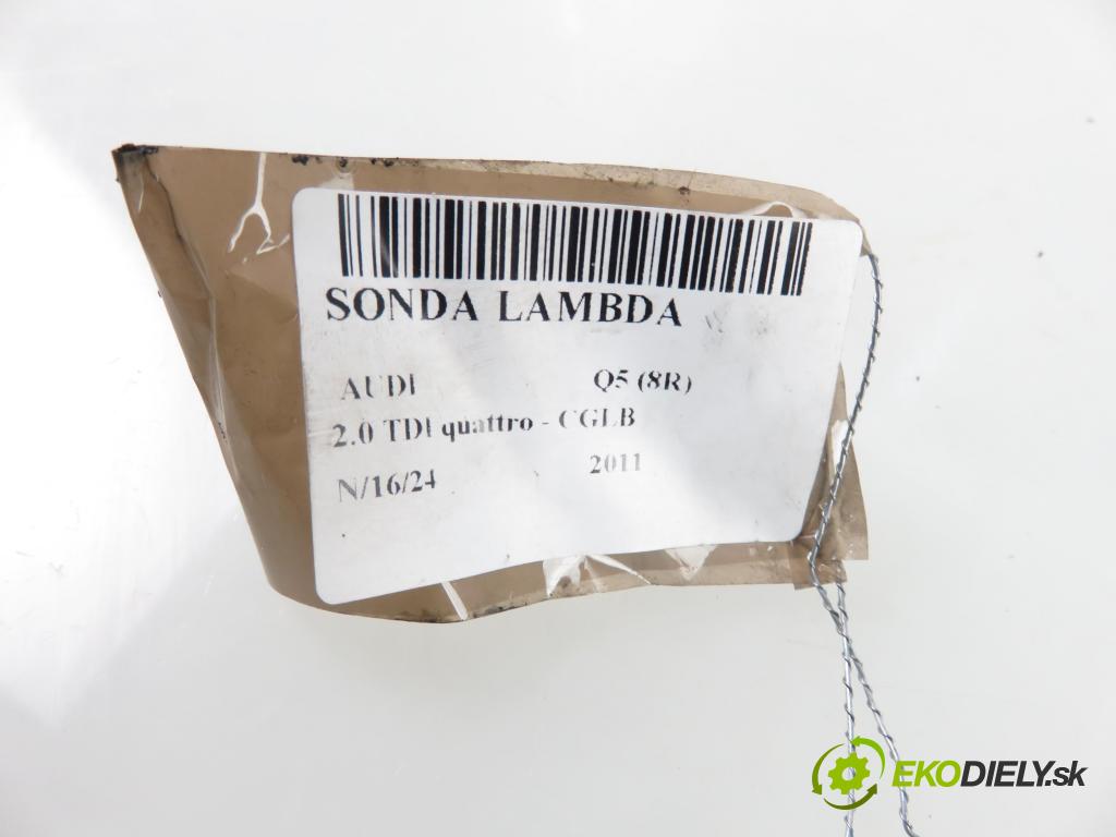 AUDI Q5 (8R) SUV 2011 125,00 2.0 TDI quattro - CGLB 1968,00 sonda lambda 8R0906262 ; 0281004185 (Lambda sondy)