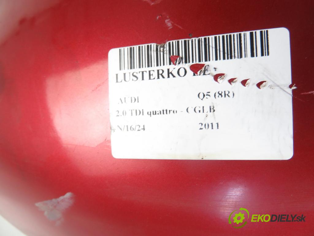 AUDI Q5 (8R) SUV 2011 125,00 2.0 TDI quattro - CGLB 1968,00 Spätné zrkadlo LE