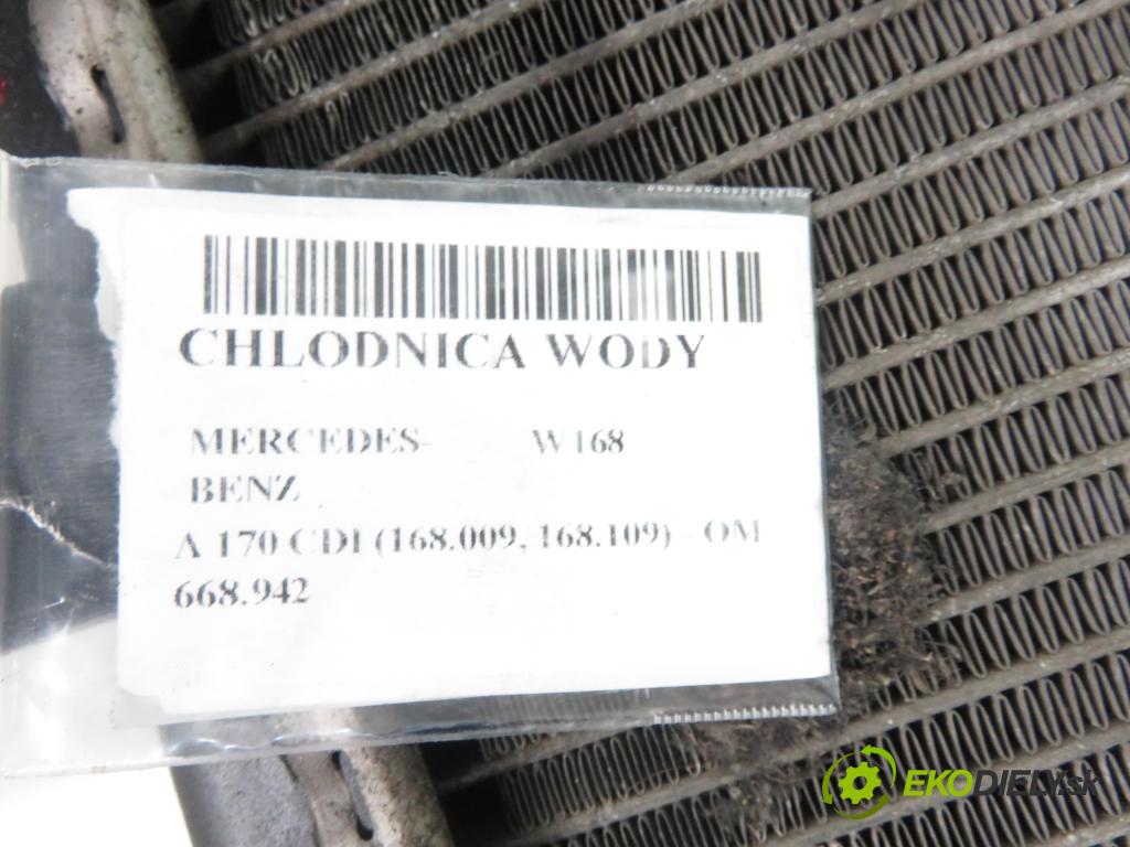 MERCEDES-BENZ KLASA A (W168) HB 2001 70,00 A 170 CDI 95 - OM 668.942 1689,00 chladič vody 1685001702