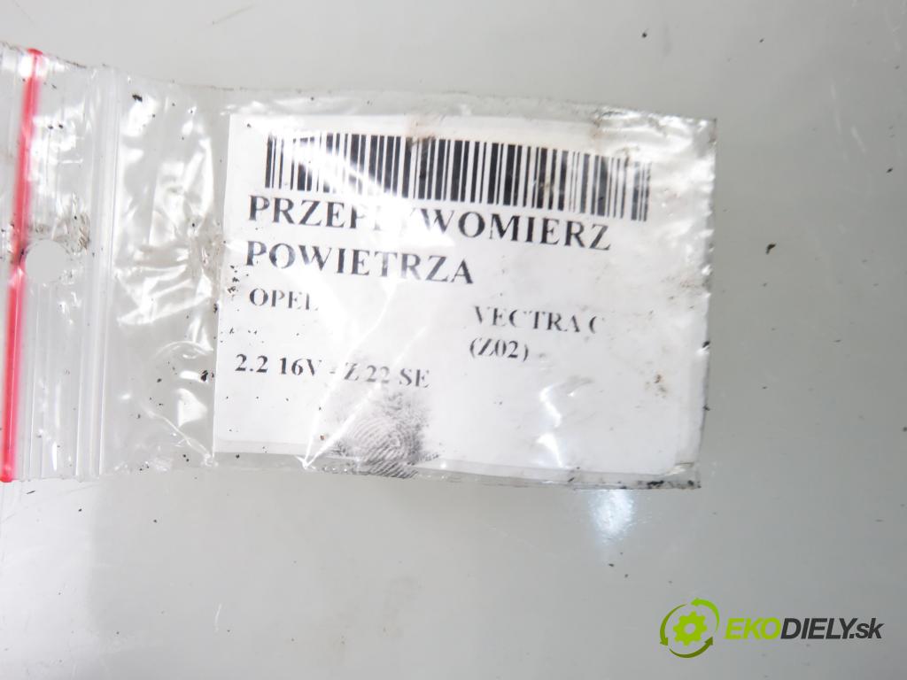 OPEL VECTRA C (Z02) SEDAN 2002 108,00 2.2 16V - Z 22 SE 2198,00 váha vzduchu vzduchu 12569224 ; AFH60M23