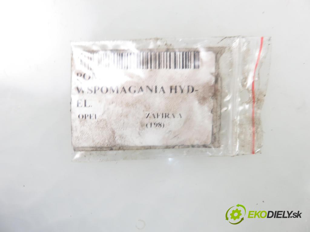 OPEL ZAFIRA A Nadwozie Wielkopojemne (MPV) (T98)  MINIVAN 1999 74,00 1.6 16V - X 16 XEL 1598,00 Pumpa servočerpadlo 9156554