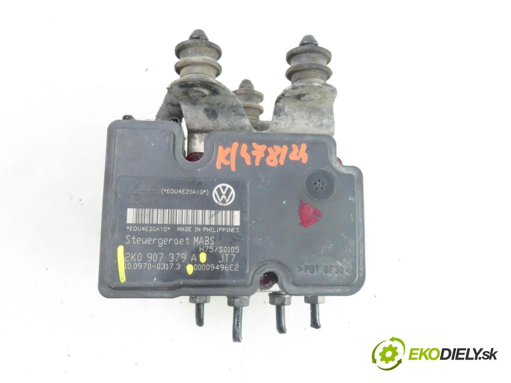 VW CADDY III Variant (2KB, 2KJ, 2CB, 2CJ) KOMBIVAN 2004 77,00 1.9 TDI - BJB 1896,00 Pumpa ABS 2K0614117A ; 10020700294 ; 2K0907379A (Pumpy ABS)