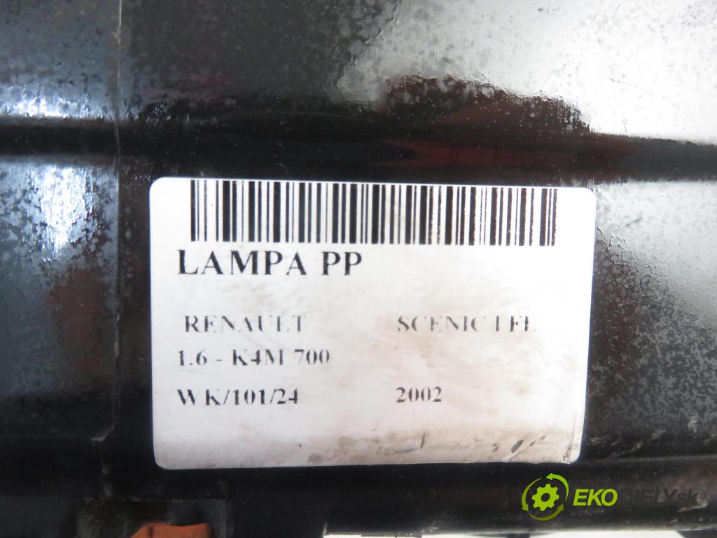 RENAULT SCENIC I (JA0/1_) MINIVAN 2002 79,00 1.6 16V 107 - K4M 700 1598,00 Svetlo PP 7700432095 ; 7701047603
