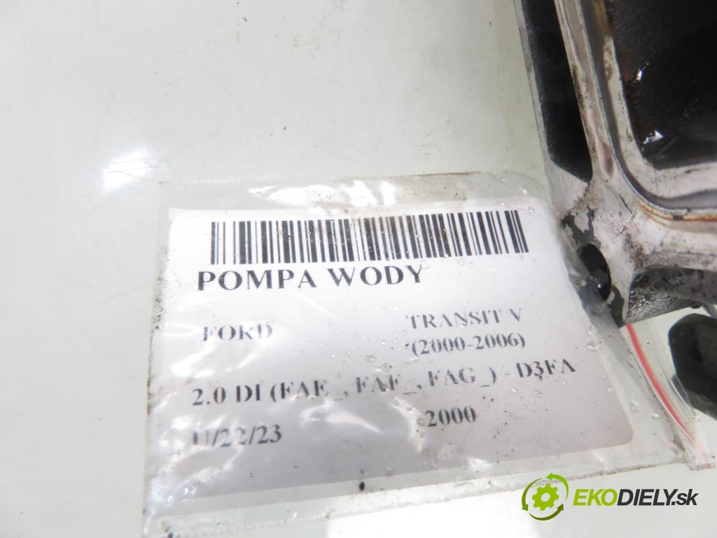 FORD TRANSIT Furgon (FA_ _) FURGON 2000 55,00 2.0 DI (FAE_, FAF_, FAG_) - D3FA 1998,00 pumpa vody  (Vodní pumpy)