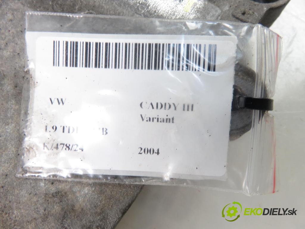 VW CADDY III Variant (2KB, 2KJ, 2CB, 2CJ) KOMBIVAN 2004 77,00 1.9 TDI - BJB 1896,00 Uchytenie alternátora 038903143A ; R038903143A