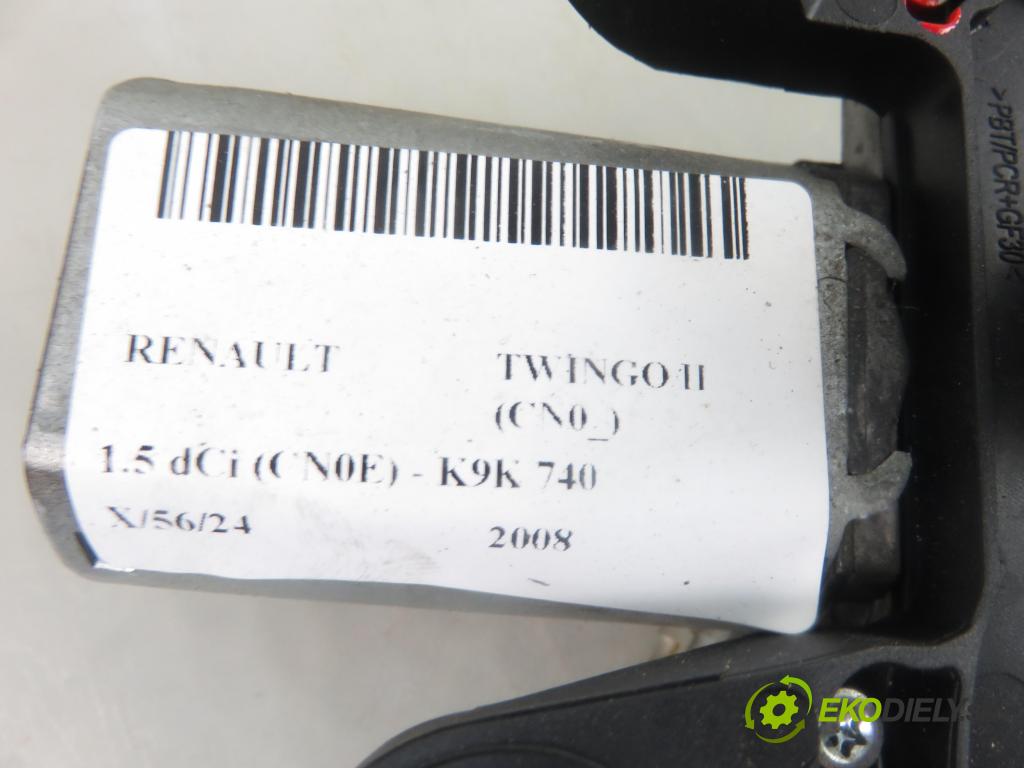 RENAULT TWINGO II (CN0_) HB 2008 47,00 1.5 dCi (CN0E) - K9K 740 1461,00 Motorček stierače zadné 8200311486