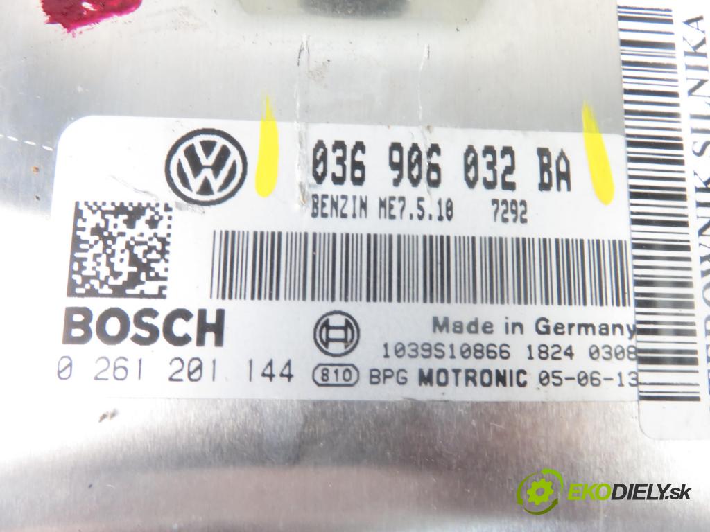 VW GOLF V (1K1) HB 2005 55,00 1.4 16V - BCA 1390,00 Riadiaca jednotka Motor 036906032BA ; 0261201144