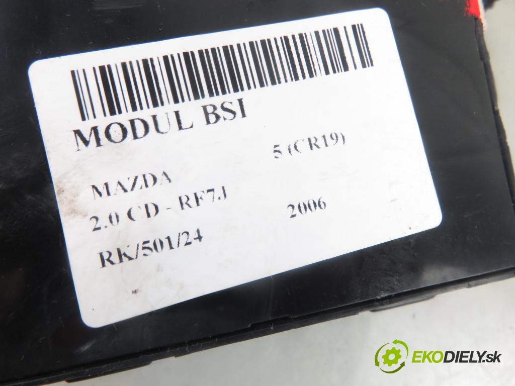 MAZDA 5 (CR19) MINIVAN 2006 105,00 2.0 MZR-CD 143 - RF7J 1998,00 MODUL BSI CD3467560B