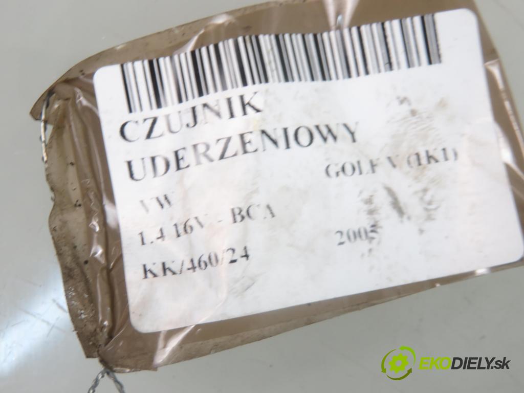VW GOLF V (1K1) HB 2005 55,00 1.4 16V - BCA 1390,00 Snímač nárazu 5WK43273 ; 1K0909606 (Snímače nárazu)