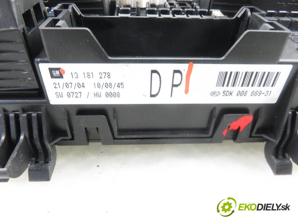 OPEL ASTRA H (A04) HB 2005 59,00 1.7 CDTI - Z 17 DTL 1686,00 MODUL BSI 13181278DP