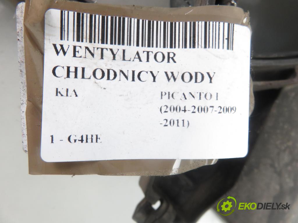 KIA PICANTO (BA) HB 2004 45,00 1.0 12V 61 - G4HE 999,00 Ventilátor chladič vody A005183