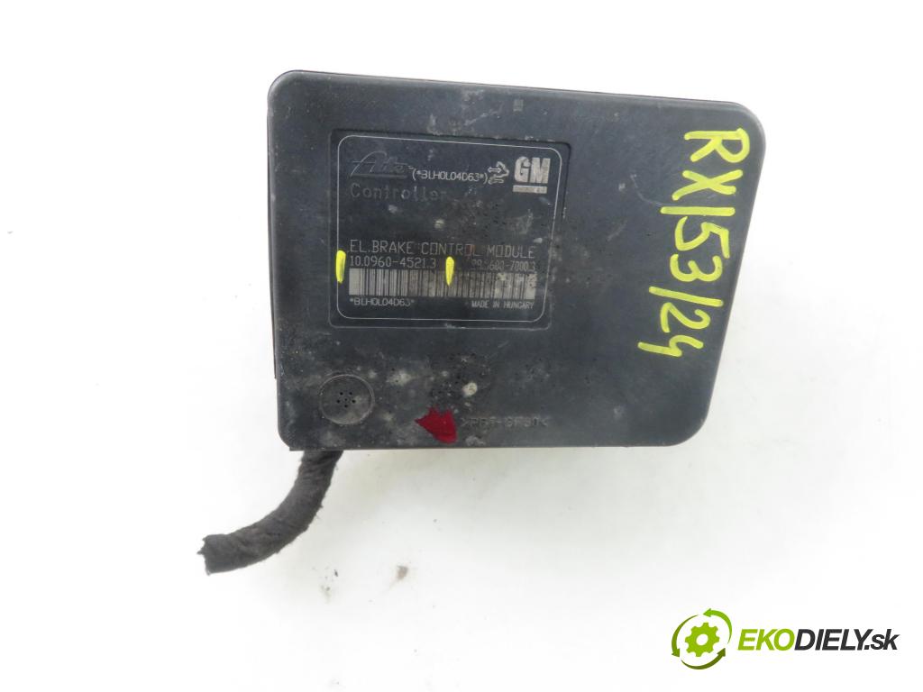 OPEL ASTRA J HB 2011 81,00 1.7 CDTI - A 17 DTJ 1686,00 Pumpa ABS 10096045213 ; 13347807 ; 10020604214 (Pumpy ABS)