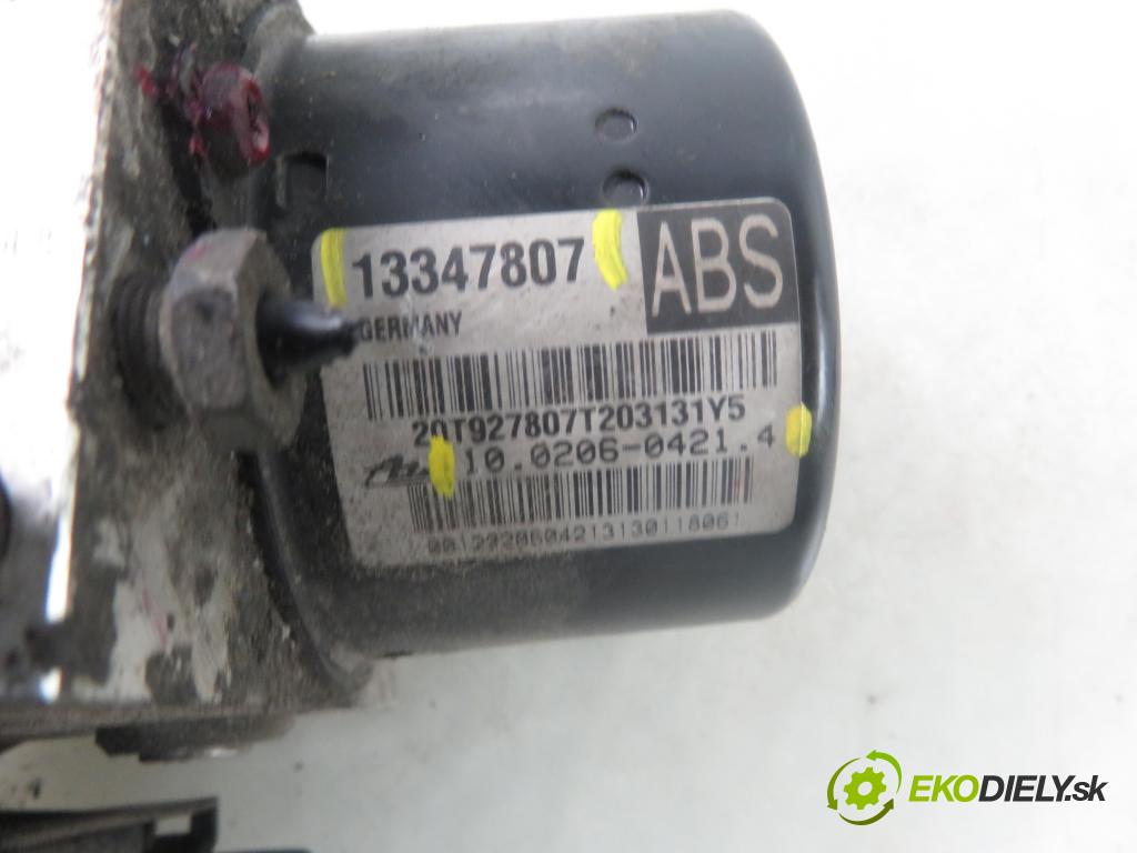 OPEL ASTRA J HB 2011 81,00 1.7 CDTI - A 17 DTJ 1686,00 Pumpa ABS 10096045213 ; 13347807 ; 10020604214 (Pumpy ABS)