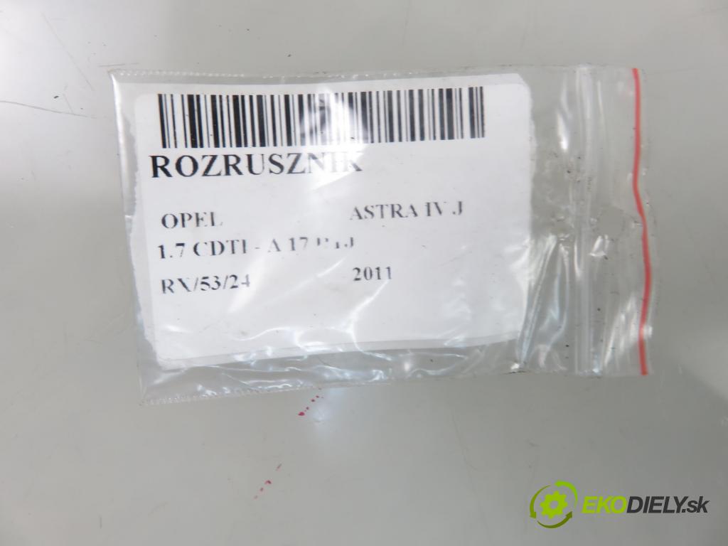 OPEL ASTRA J HB 2011 81,00 1.7 CDTI - A 17 DTJ 1686,00 Štartér 8980147432 (Štartéry)