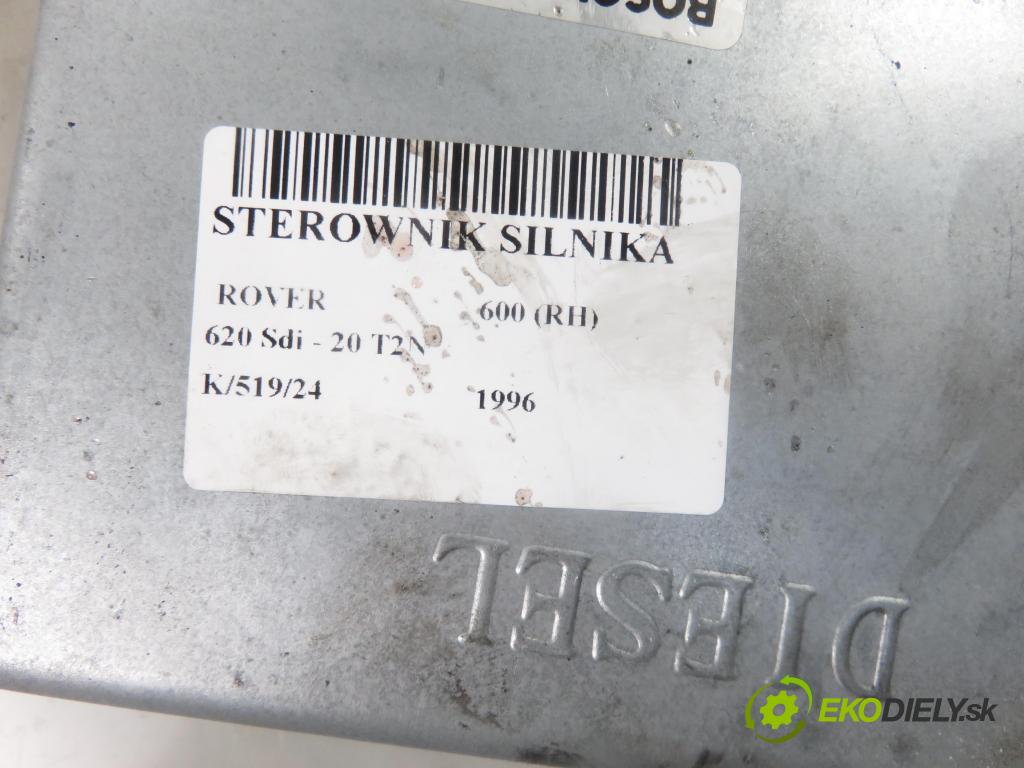 ROVER 600 (RH) SEDAN 1996 77,00 620 Sdi - 20 T2N 1994,00 Riadiaca jednotka Motor 0281001307 ; MSB100060