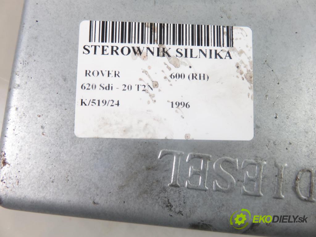 ROVER 600 (RH) SEDAN 1996 77,00 620 Sdi - 20 T2N 1994,00 Riadiaca jednotka Motor 0281001307 ; MSB100060