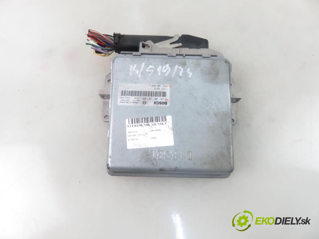 ROVER 600 (RH) SEDAN 1996 77,00 620 Sdi - 20 T2N 1994,00 Riadiaca jednotka Motor 0281001307 ; MSB100060