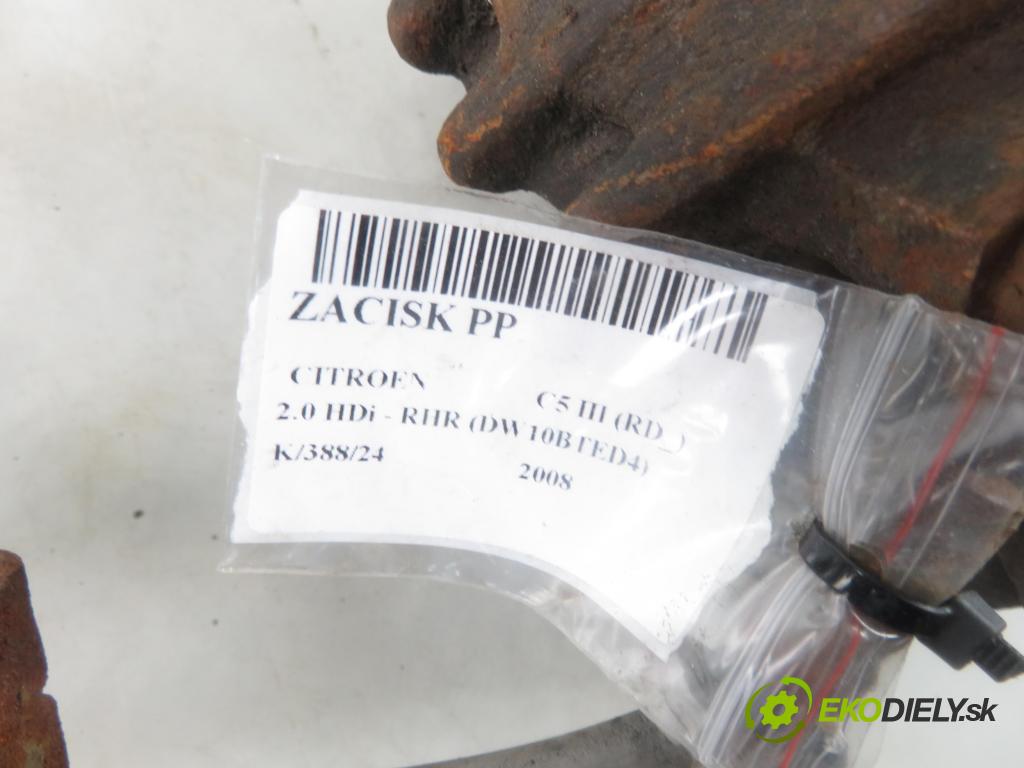 CITROEN C5 III (RD_) SEDAN 2008 100,00 2.0 HDi - RHR (DW10BTED4) 1997,00 Brzdič strmeň PP
