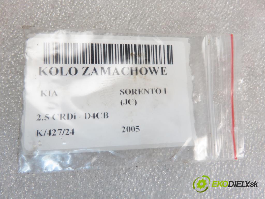 KIA SORENTO I (JC) SUV 2005 103,00 2.5 CRDi 140 - D4CB 2497,00 Koleso zotrvačníkové