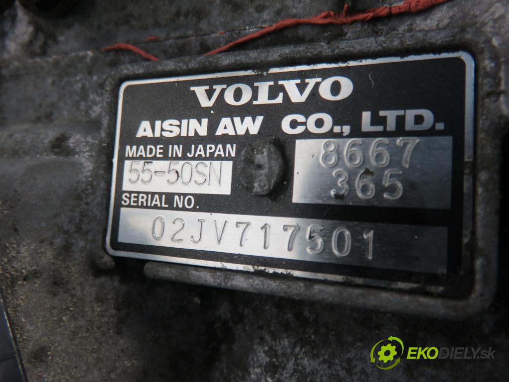 VOLVO S80 I (TS, XY) SEDAN 2003 120,00 2.4 D5 - D 5244 T 2401,00 Prevodovka automatická 8667365 ; 5550SN