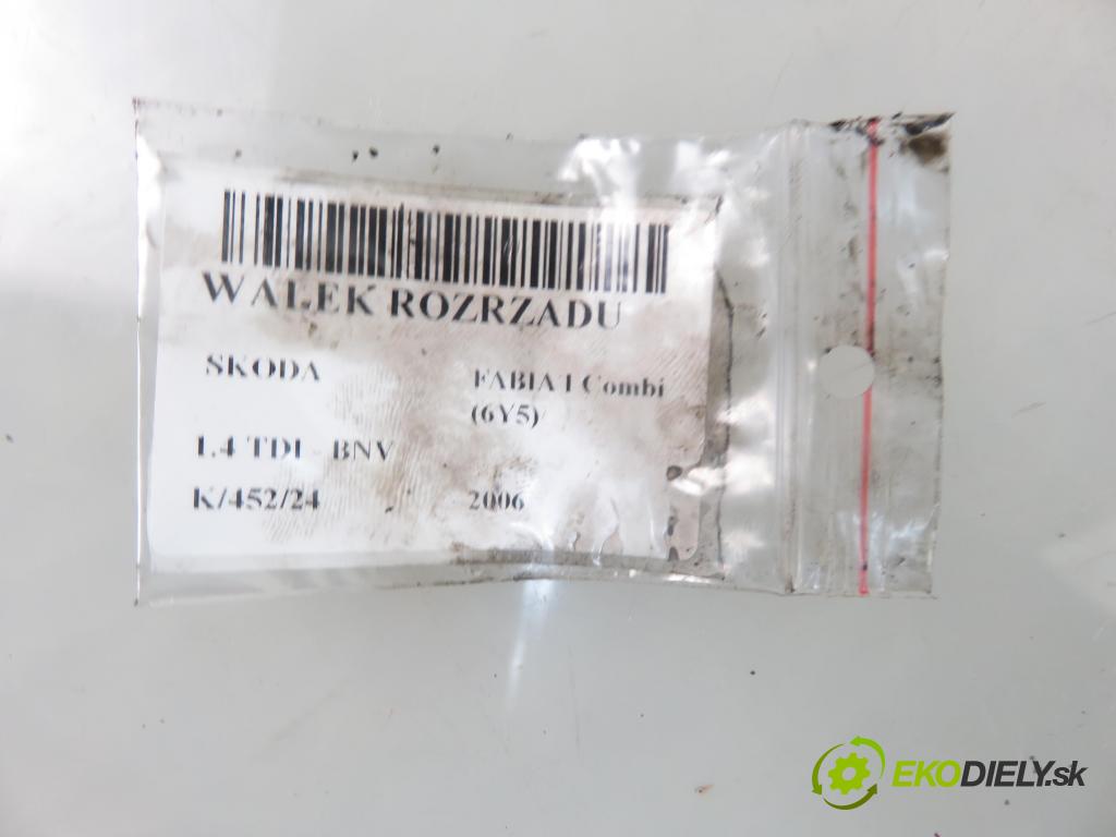 SKODA FABIA I Combi (6Y5) KOMBI 2006 59,00 1.4 TDI - BNV 1422,00 VÁLEČEK VAČKOVÁ HŘÍDEL: