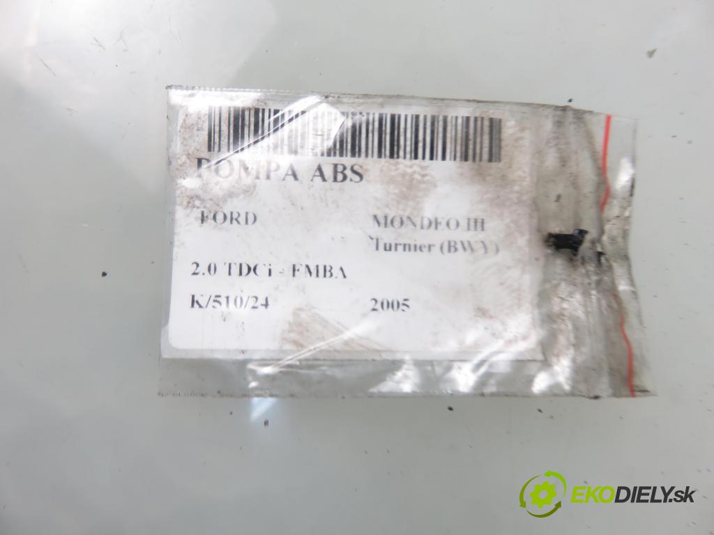 FORD MONDEO III Turnier (BWY) KOMBI 2005 96,00 2.0 TDCi - FMBA 1998,00 Pumpa ABS 0265950155 (Pumpy ABS)