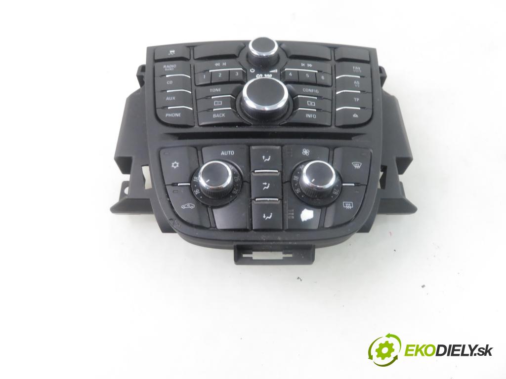 OPEL ASTRA J HB 2011 81,00 1.7 CDTI - A 17 DTJ 1686,00 Panel kúrenia KLIMATRONIK 13343707