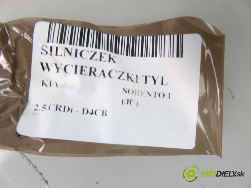 KIA SORENTO I (JC) SUV 2005 103,00 2.5 CRDi 140 - D4CB 2497,00 Motorček stierače zadné 987003E000