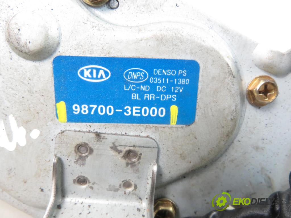 KIA SORENTO I (JC) SUV 2005 103,00 2.5 CRDi 140 - D4CB 2497,00 Motorček stierače zadné 987003E000