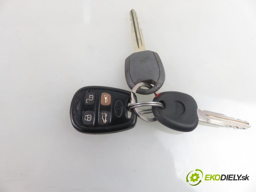 KIA SORENTO I (JC) SUV 2005 103,00 2.5 CRDi 140 - D4CB 2497,00 spinačka  (Spínacie skrinky a kľúče)