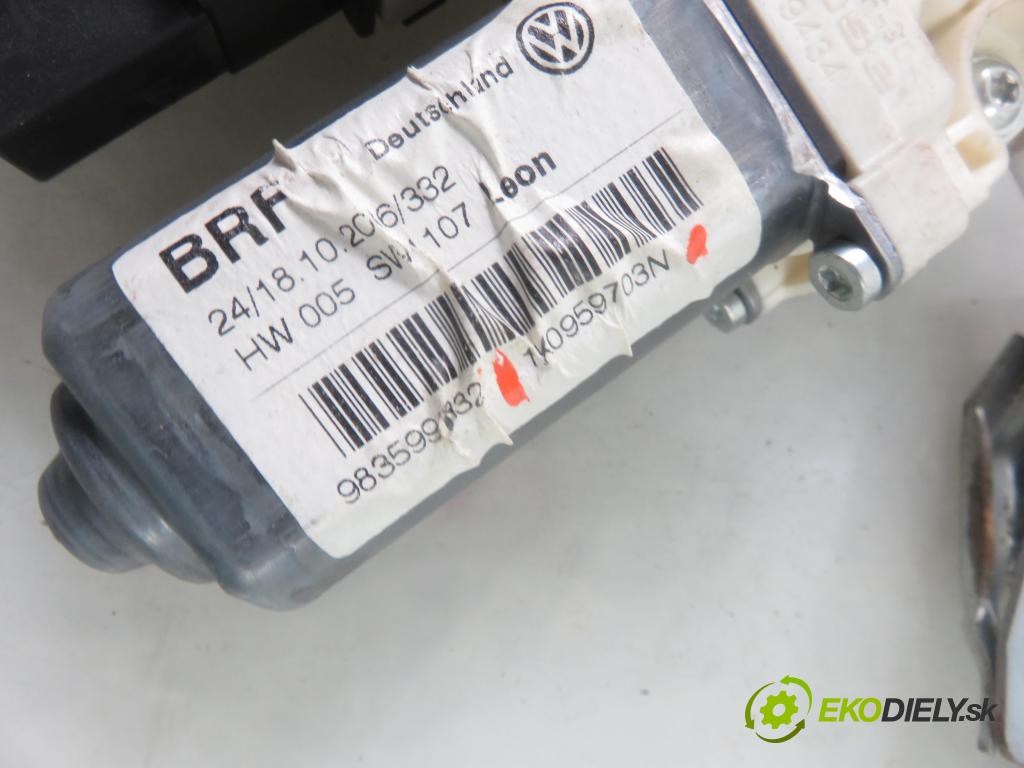 SEAT LEON (1P1) HB 2006 103,00 2.0 TDI - BMM 1968,00 mechanismus oken LTE 1K0959703N