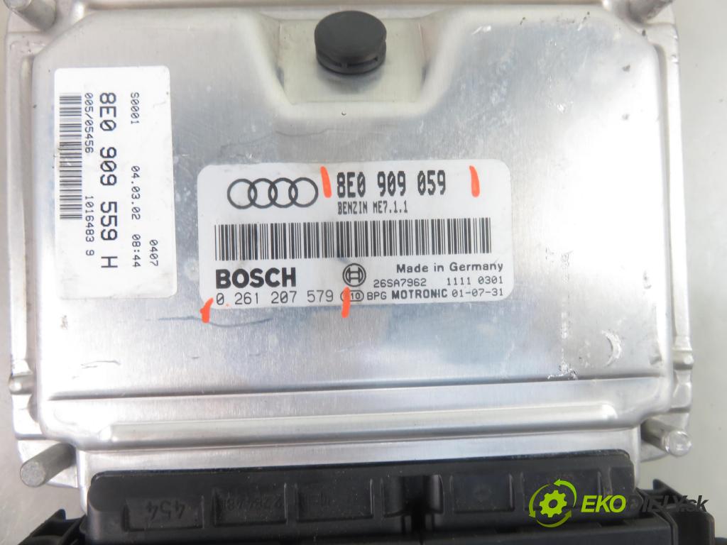 AUDI A4 (8E2, B6) SEDAN 2003 162,00 3.0 quattro - ASN 2976,00 Riadiaca jednotka Motor 8E0909059 ; 0261207579
