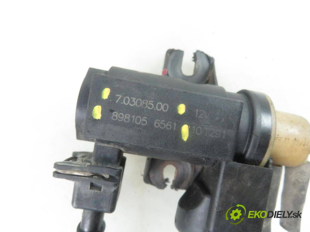 OPEL ASTRA J HB 2011 81,00 1.7 CDTI - A 17 DTJ 1686,00 ELEKTROVENTIL: VAKUUM: 8981056561 ; 70308500