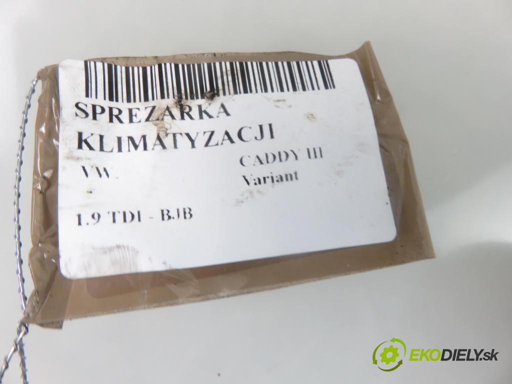 VW CADDY III Variant (2KB, 2KJ, 2CB, 2CJ) KOMBIVAN 2004 77,00 1.9 TDI - BJB 1896,00 KOMPRESOR: klimatizace (Kompresory)