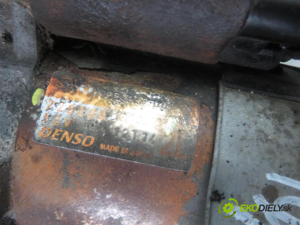 HONDA LOGO (GA) HB 1999 48,00 1.3 (GA3) - D13B7 1343,00 Štartér 2280008500 (Štartéry)