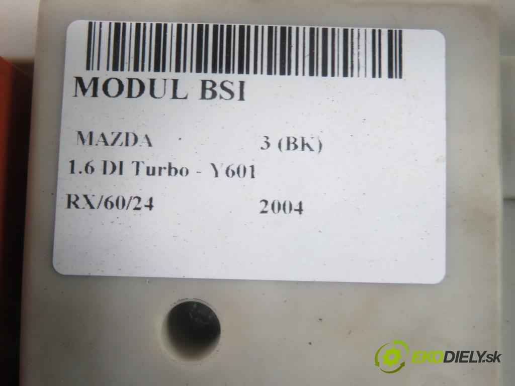 MAZDA 3 (BK) HB 2004 80,00 1.6 DI Turbo 109 - Y601 (PSA) 1560,00 MODUL BSI BP4K66730C