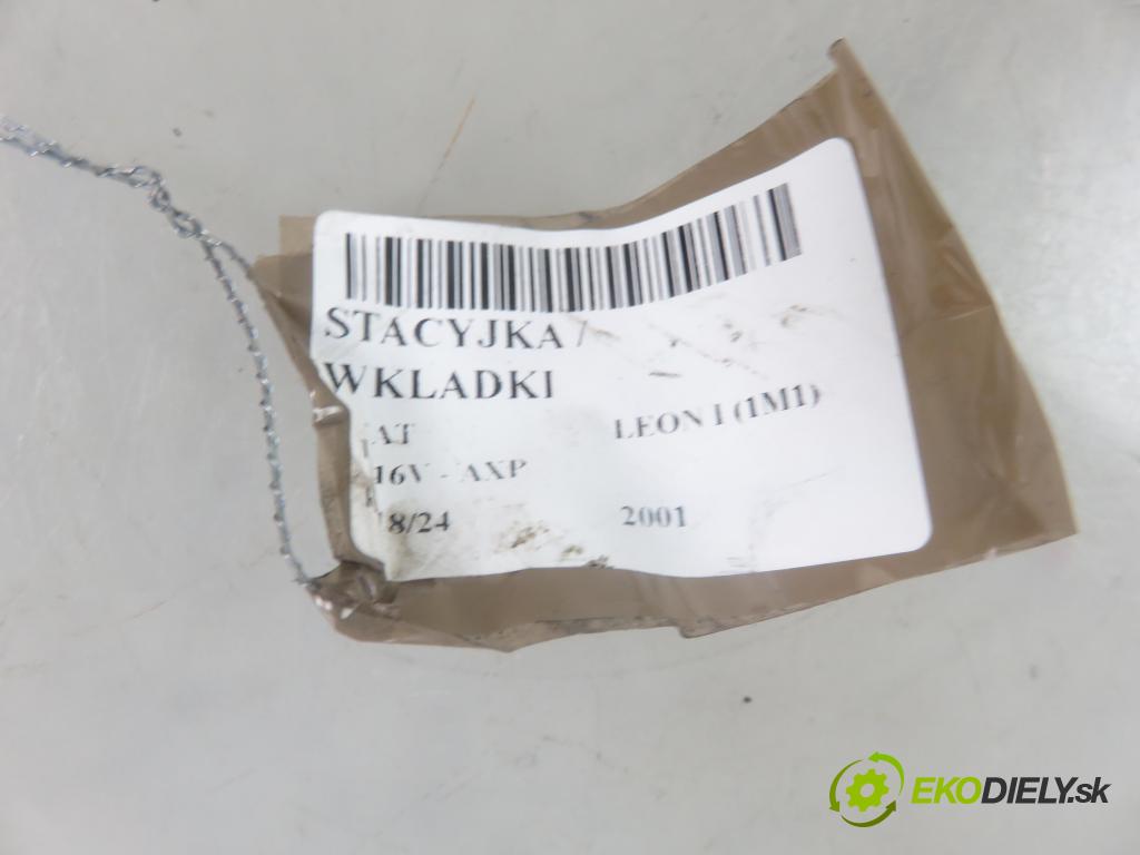 SEAT LEON (1M1) HB 2001 55,00 1.4 16V - AXP 1390,00 spinačka 4B0905851C (Spínacie skrinky a kľúče)