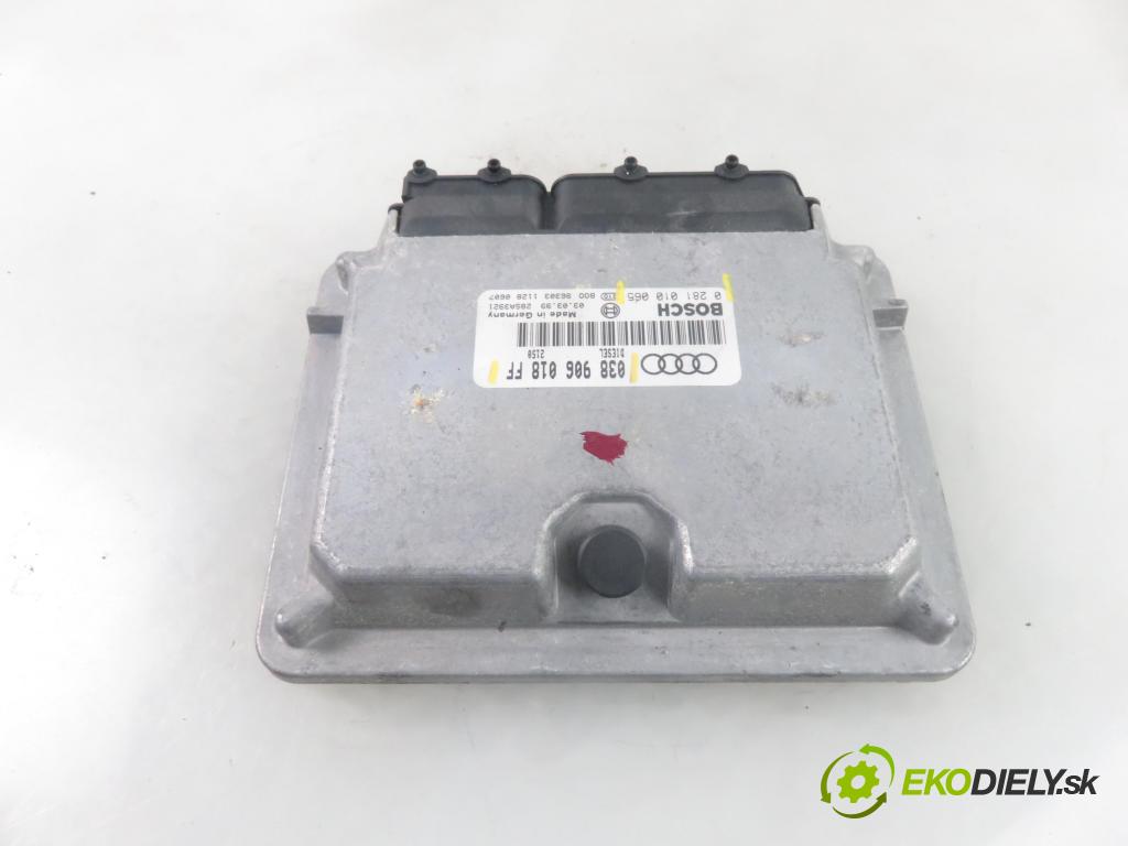 AUDI A4 (8D2, B5) SEDAN 1999 66,00 1.9 TDI - AHU 1896,00 Riadiaca jednotka Motor 038906018FF ; 0281010065