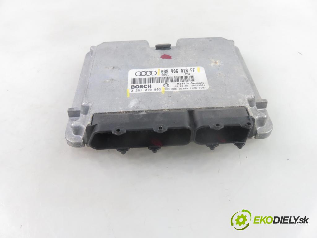 AUDI A4 (8D2, B5) SEDAN 1999 66,00 1.9 TDI - AHU 1896,00 Riadiaca jednotka Motor 038906018FF ; 0281010065