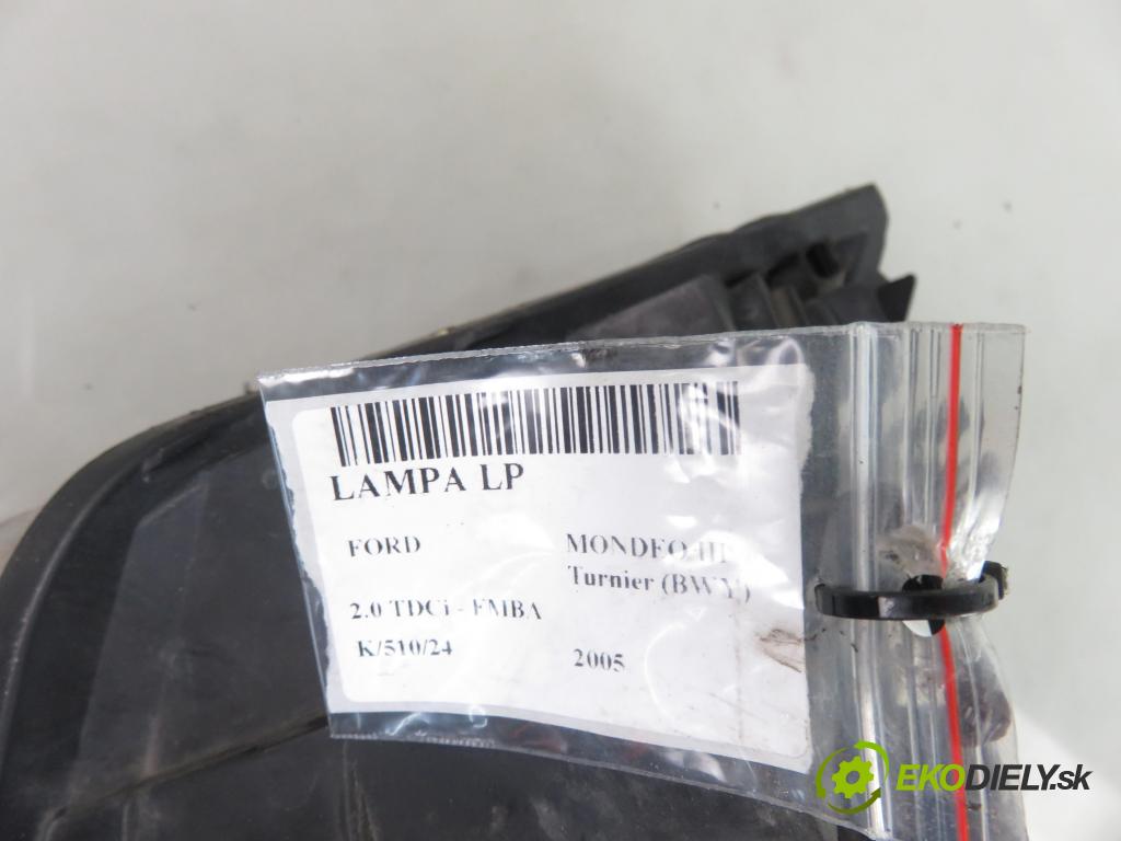 FORD MONDEO III Turnier (BWY) KOMBI 2005 96,00 2.0 TDCi - FMBA 1998,00 Svetlo LP 1S7113006CM