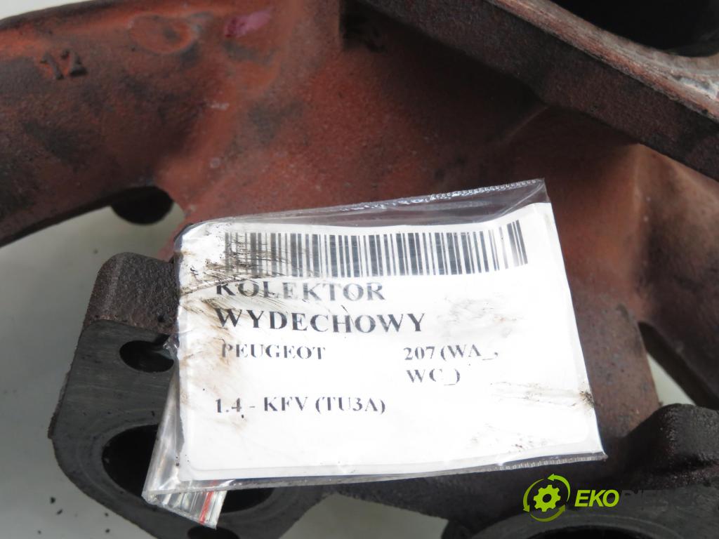 PEUGEOT 207 (WA_, WC_) HB 2007 0,00 1.4 - KFV (TU3A) 1360,00 potrubí VYČERPAT: 9661916480 (Výfukové potrubí)