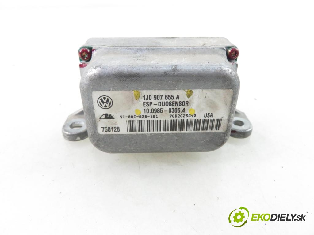 AUDI A3 (8L1) HB 2002 96,00 1.9 TDI PD 130 - ASZ 1896,00 Snímač ESP 1J1907637D ; 1J1907655A ; 10098503064