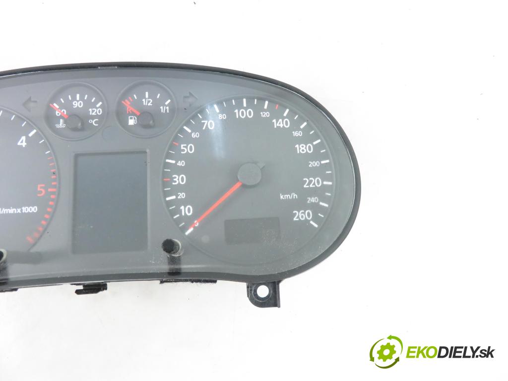 AUDI A3 (8L1) HB 2002 96,00 1.9 TDI PD 130 - ASZ 1896,00 Prístrojovka elektrický 8L0920932D