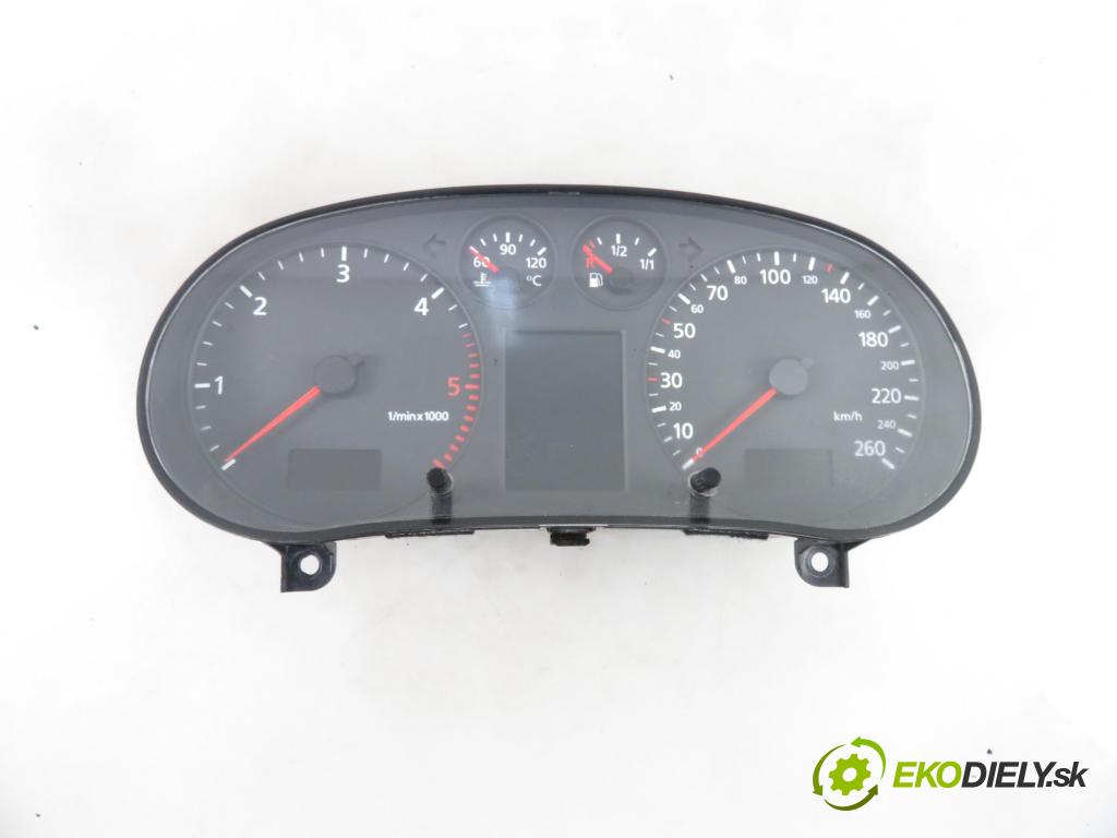 AUDI A3 (8L1) HB 2002 96,00 1.9 TDI PD 130 - ASZ 1896,00 Prístrojovka elektrický 8L0920932D