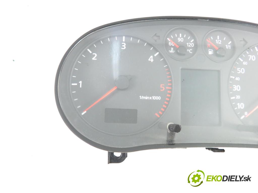AUDI A3 (8L1) HB 2002 96,00 1.9 TDI PD 130 - ASZ 1896,00 Prístrojovka elektrický 8L0920932D