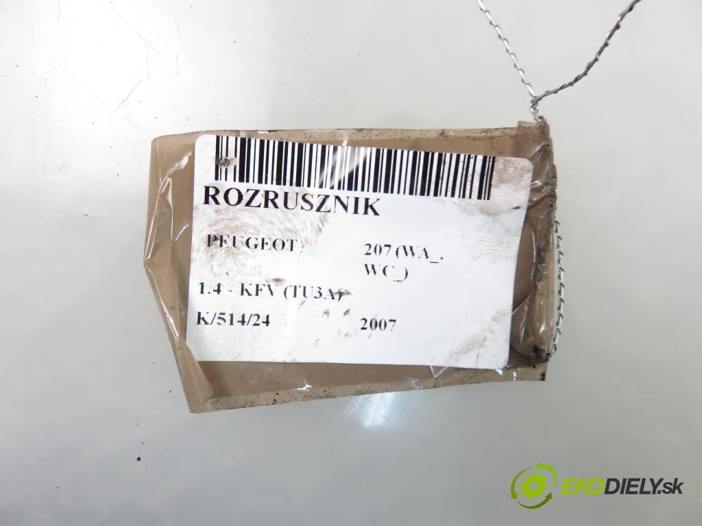 PEUGEOT 207 (WA_, WC_) HB 2007 0,00 1.4 - KFV (TU3A) 1360,00 Štartér S3010 (Štartéry)