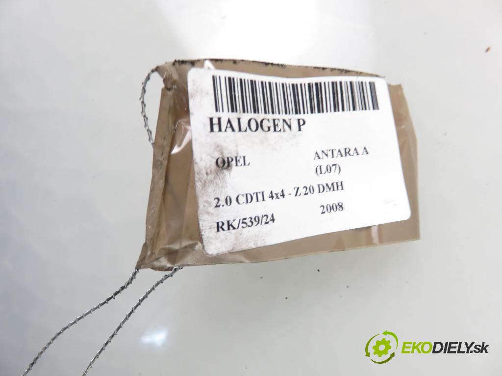 OPEL ANTARA A (L07) SUV 2008 110,00 2.0 CDTI 4x4 - Z 20 DMH 1991,00 hmlové svetlo, hmlovka P