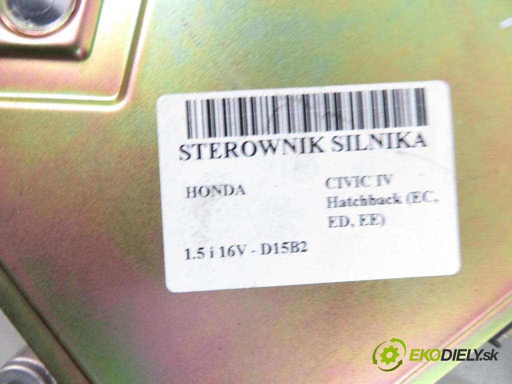 HONDA CIVIC IV Hatchback (EC, ED, EE) HB 1991 66,00 1.5 i 16V - D15B2 1493,00 Riadiaca jednotka Motor 37820PM5X30